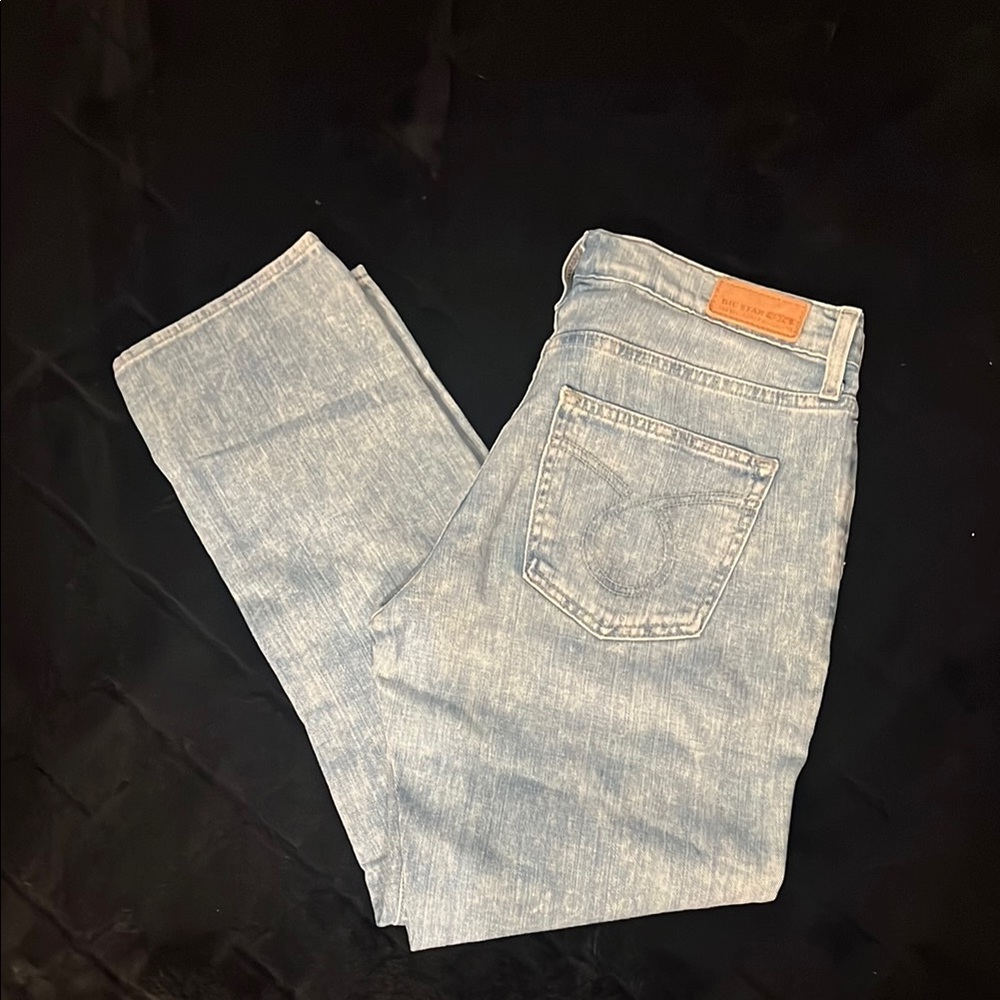 Big Star Blue Straight Jeans Classic Style